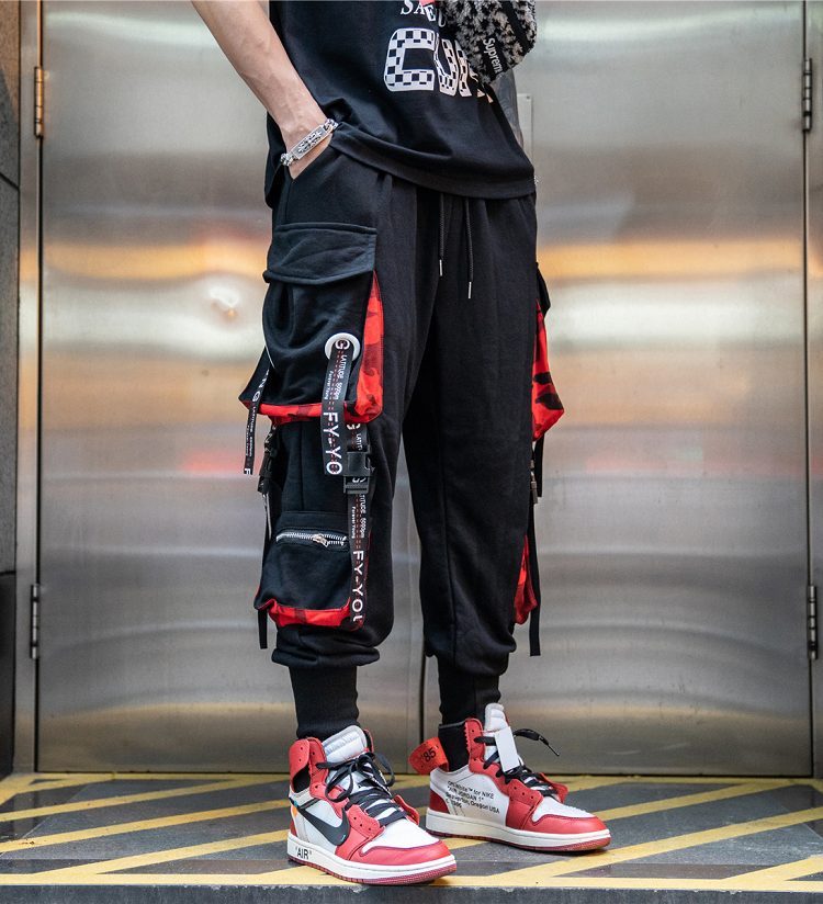 Hiphop webbing harem trousers - Bellarte Enchanté Hiphop webbing harem trousers